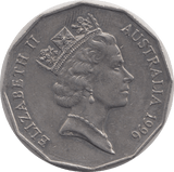 1996 AUSTRALIA 50 CENTS - WORLD COINS - Cambridgeshire Coins