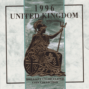 1996 BRILLIANT UNCIRCULATED COIN YEAR SET - Brilliant Uncirculated Year Sets - Cambridgeshire Coins