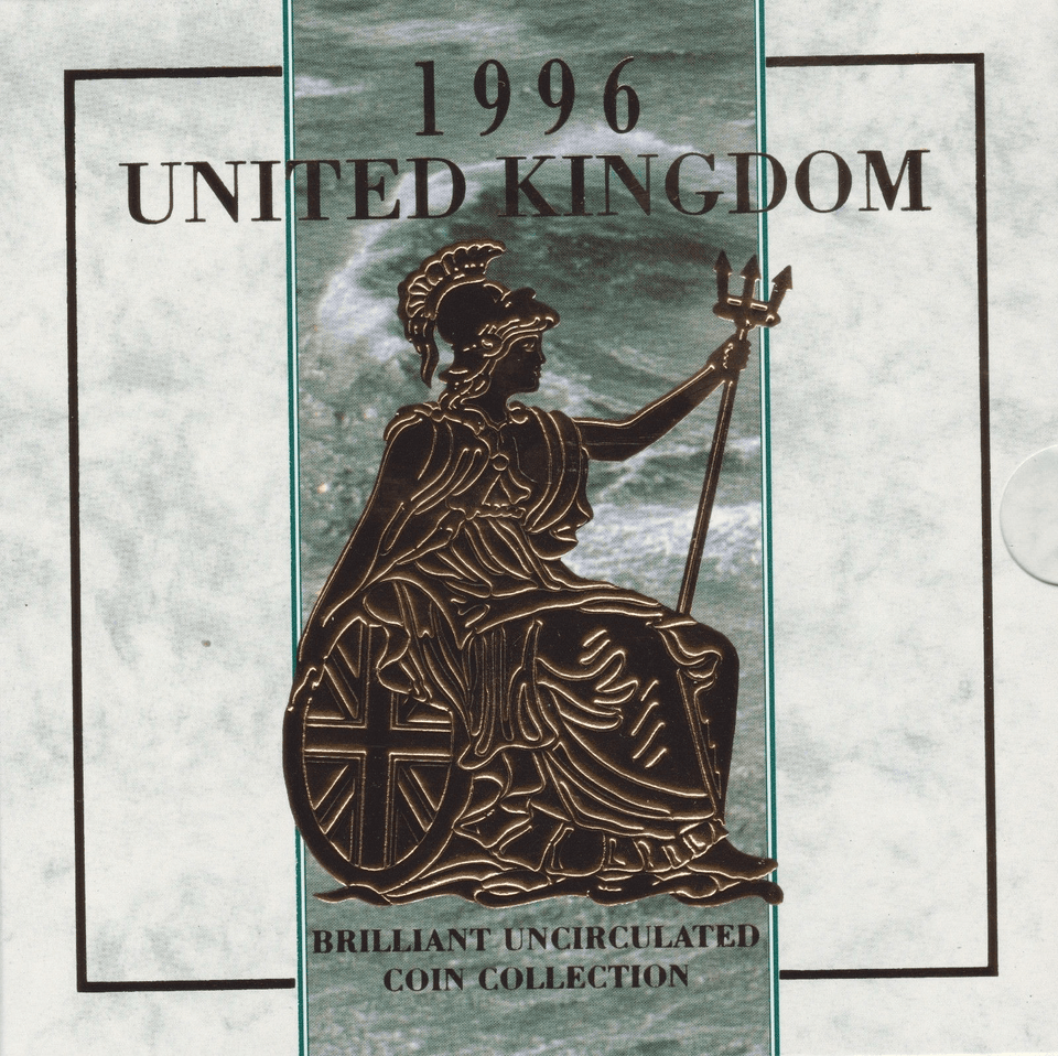 1996 BRILLIANT UNCIRCULATED COIN YEAR SET - Brilliant Uncirculated Year Sets - Cambridgeshire Coins