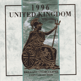 1996 BRILLIANT UNCIRCULATED COIN YEAR SET - Brilliant Uncirculated Year Sets - Cambridgeshire Coins