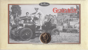 1996 CLASSIC CARS GENEVIEVE IOM £2 COIN COVER REF CC38 - coin covers - Cambridgeshire Coins