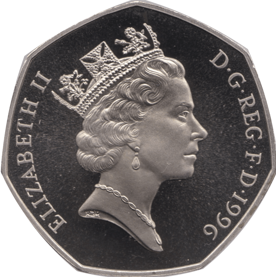 1996 FIFTY PENCE PROOF 50P COIN BRITANNIA - 50p Proof - Cambridgeshire Coins
