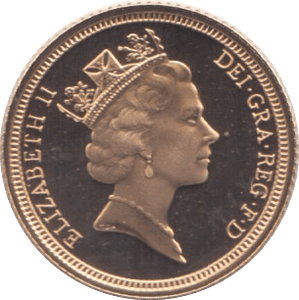 1996 GOLD HALF SOVEREIGN ( PROOF ). - Half Sovereign - Cambridgeshire Coins