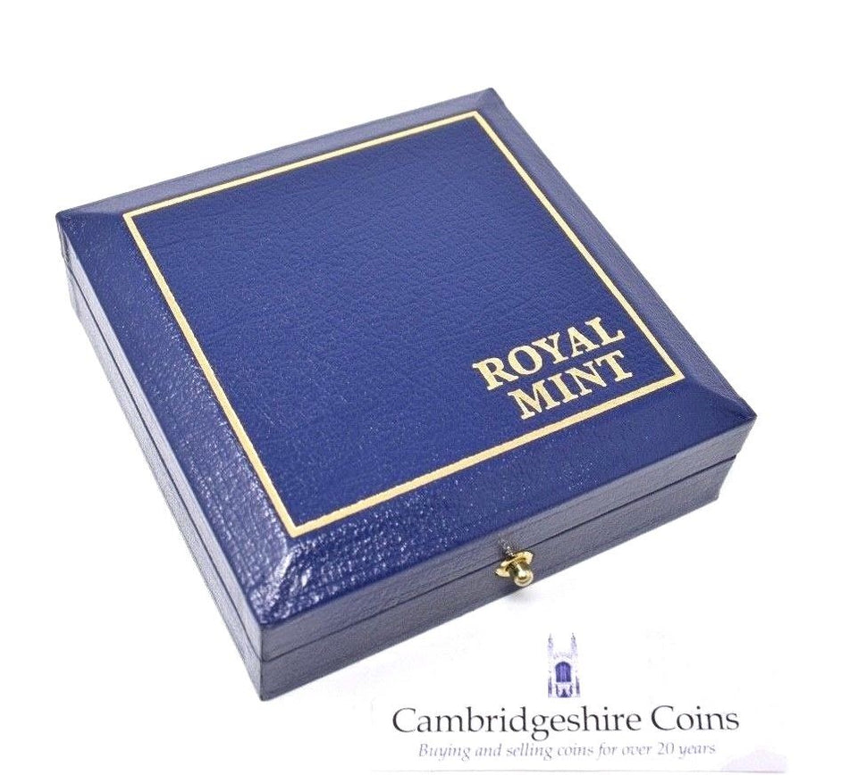 1996 Gold Proof £5 Queen Elizabeth II 70th Birthday Crown Coin Royal Mint - £5 Gold Proof - Cambridgeshire Coins