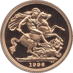 1996 GOLD SOVEREIGN ( PROOF ) - Sovereign - Cambridgeshire Coins