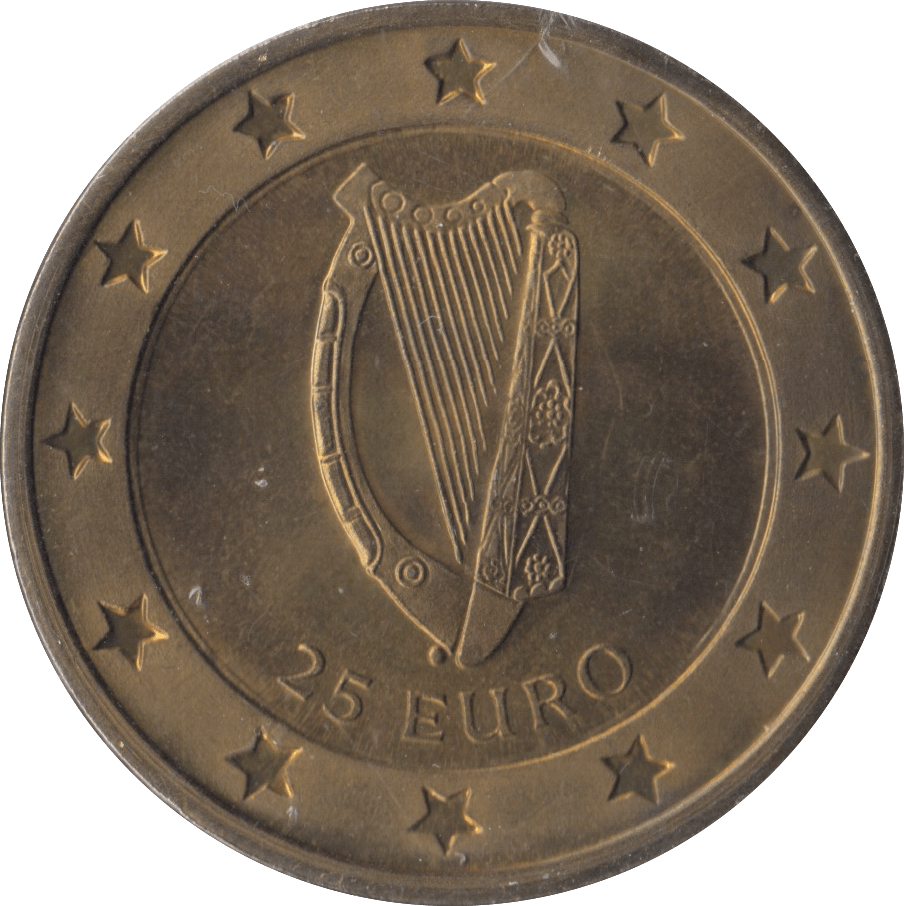1996 IRELAND 25 EUROS - WORLD COINS - Cambridgeshire Coins