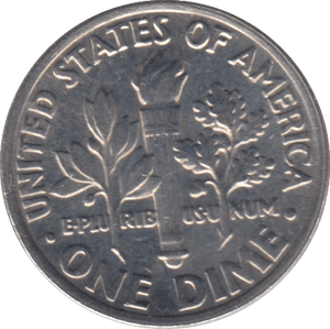 1996 ONE DIME USA PHILADELPHIA MINT - SILVER WORLD COINS - Cambridgeshire Coins