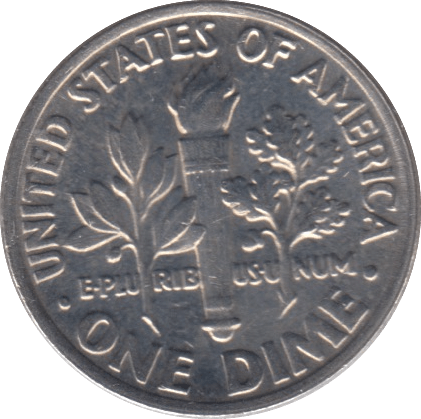1996 ONE DIME USA PHILADELPHIA MINT - SILVER WORLD COINS - Cambridgeshire Coins