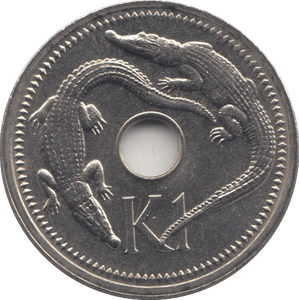 1996 ONE KINA PAPUA NEW GUINEA 1 - WORLD COINS - Cambridgeshire Coins