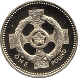 1996 ONE POUND PROOF £1 CELTIC CROSS - £1 Proof - Cambridgeshire Coins