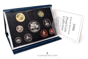 1996 ROYAL MINT PROOF SET - ROYAL MINT PROOF SET - Cambridgeshire Coins