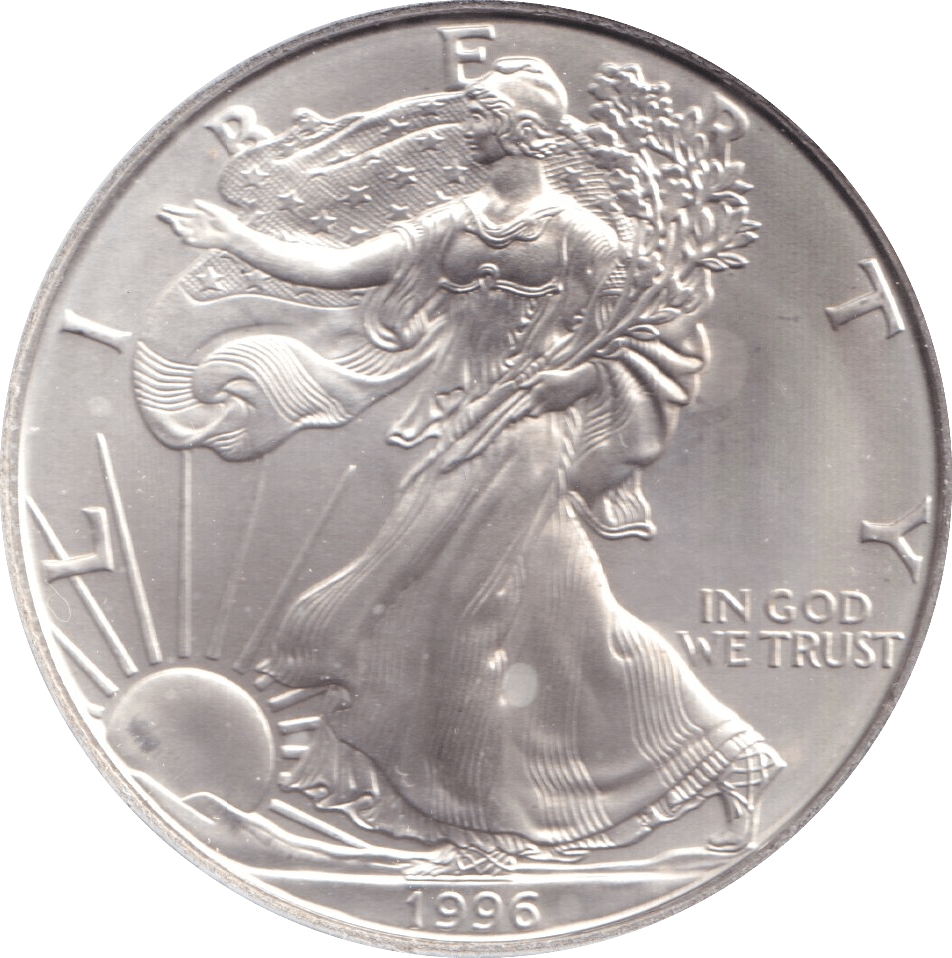 1996 SILVER LIBERTY DOLLAR USA - Cambridgeshire Coins