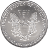 1996 SILVER LIBERTY DOLLAR USA - SILVER WORLD COINS - Cambridgeshire Coins