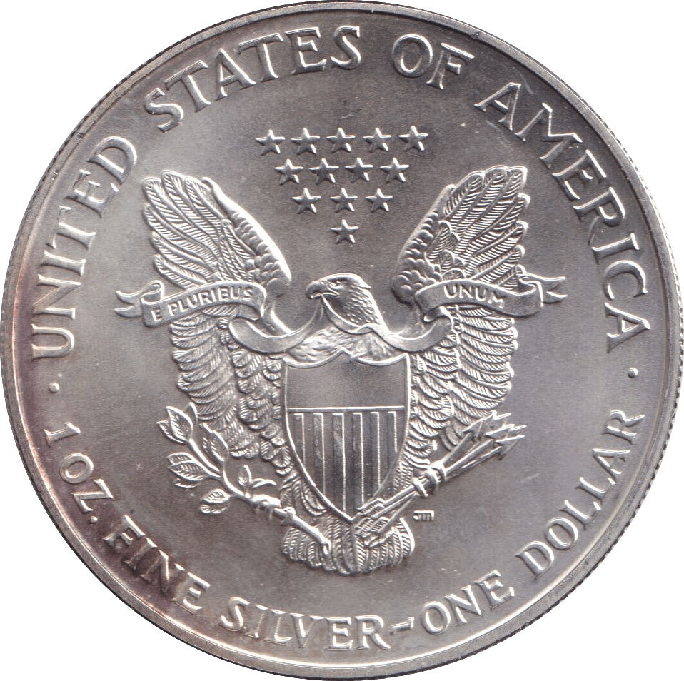 1996 SILVER LIBERTY DOLLAR USA - SILVER WORLD COINS - Cambridgeshire Coins