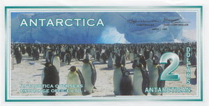 1996 TWO DOLLARS BANKNOTE ANTARTICA REF 511 - World Banknotes - Cambridgeshire Coins