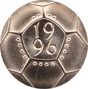 1996 TWO POUND £2 FOOTBALL BRILLIANT UNCIRCULATED BU - £2 BU - Cambridgeshire Coins