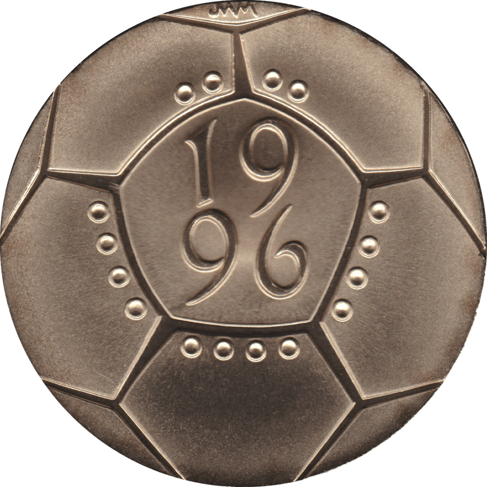 1996 TWO POUND £2 PROOF COIN EURO FOOTBALL - £2 Proof - Cambridgeshire Coins