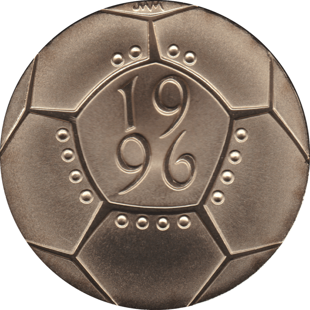 1996 TWO POUND £2 PROOF COIN EURO FOOTBALL - £2 Proof - Cambridgeshire Coins