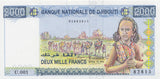 1997 2000 FRANCS BANKNOTE DJIBOUTI REF 703 - World Banknotes - Cambridgeshire Coins