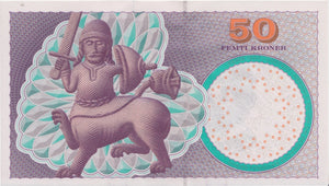 1997 50 KORONA BANKNOTE DENMARK REF 731 - World Banknotes - Cambridgeshire Coins