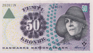 1997 50 KORONA BANKNOTE DENMARK REF 731 - World Banknotes - Cambridgeshire Coins