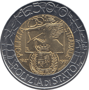 1997 500 LIRE ITALY - WORLD COINS - Cambridgeshire Coins