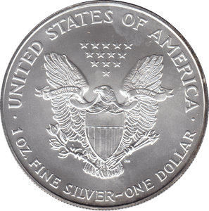 1997 AMERICAN EAGLE SILVER DOLLAR USA - SILVER WORLD COINS - Cambridgeshire Coins