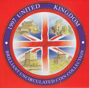 1997 BRILLIANT UNCIRCULATED COIN YEAR SET - Brilliant Uncirculated Year Sets - Cambridgeshire Coins