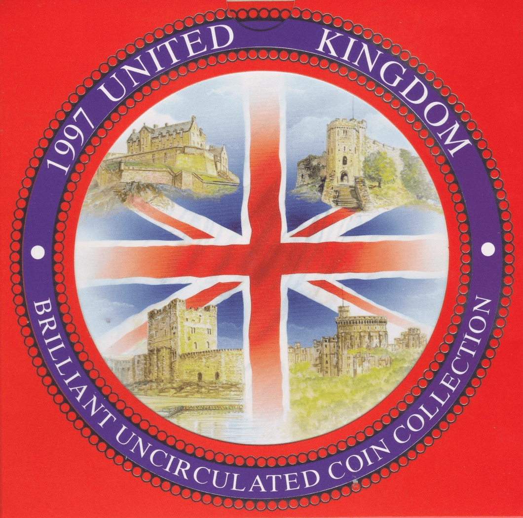 1997 BRILLIANT UNCIRCULATED COIN YEAR SET - Brilliant Uncirculated Year Sets - Cambridgeshire Coins
