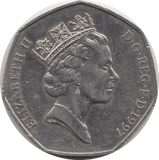 1997 CIRCULATED 50P BRITANNIA SMALL - 50P CIRCULATED - Cambridgeshire Coins