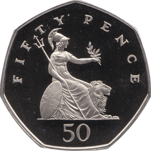 1997 FIFTY PENCE PROOF SMALL - 50p Proof - Cambridgeshire Coins