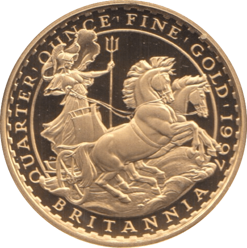 1997 GOLD PROOF £25 1/4 OUNCE BRITANNIA - GOLD BRITANNIAS - Cambridgeshire Coins