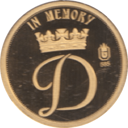 1997 GOLD PROOF DIANA PRINCESS OF WALES IN MEMORY 1061- 1997 REF 22 - GOLD COMMEMORATIVE - Cambridgeshire Coins