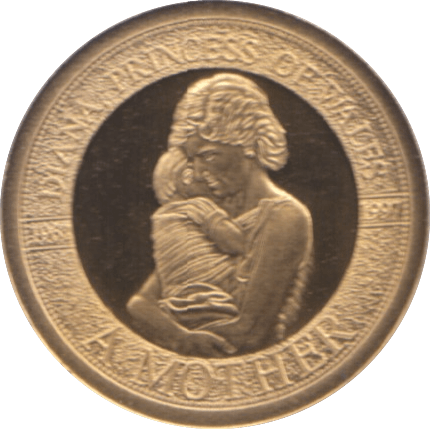 1997 GOLD PROOF PORTRAIT OF A PRINCESS DIANA PRINCESS OF WALES A MOTHER REF 20 - GOLD COMMEMORATIVE - Cambridgeshire Coins