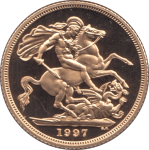 1997 GOLD SOVEREIGN ( PROOF ) - Sovereign - Cambridgeshire Coins