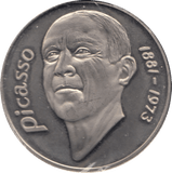 1997 PICASSO 20 EURO ESPANA - WORLD COINS - Cambridgeshire Coins