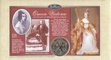 1997 QUEEN VICTORIA MEDALLION COIN COVER SIGNED BY ANNETTE CROSBIE REF CC65 - coin covers - Cambridgeshire Coins