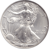 1997 SILVER LIBERTY DOLLAR USA - Cambridgeshire Coins