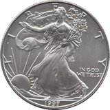 1997 SILVER LIBERTY DOLLAR USA - SILVER WORLD COINS - Cambridgeshire Coins