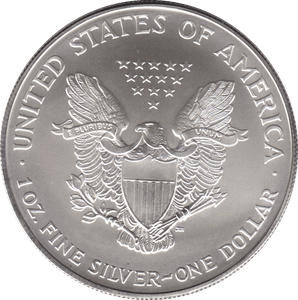 1997 SILVER LIBERTY DOLLAR USA - SILVER WORLD COINS - Cambridgeshire Coins