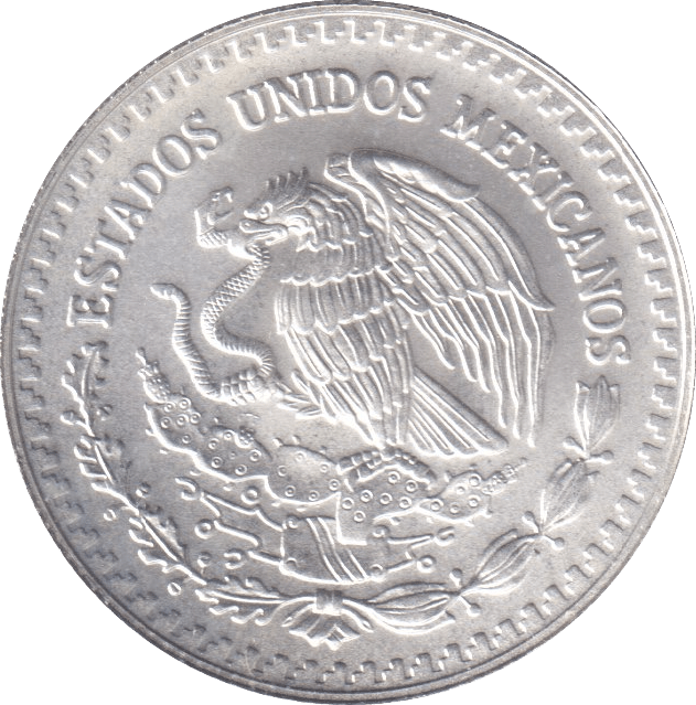 1997 SILVER PROOF 1/4 OUNCE MEXICO - SILVER WORLD COINS - Cambridgeshire Coins