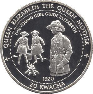 1997 SILVER PROOF 20 KWACHA MALAWI 925 SILVER REF C8 - SILVER PROOF COMMEMORATIVE - Cambridgeshire Coins
