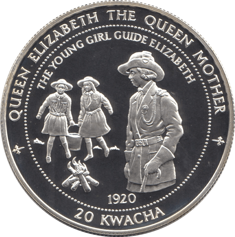 1997 SILVER PROOF 20 KWACHA MALAWI 925 SILVER REF C8 - SILVER PROOF COMMEMORATIVE - Cambridgeshire Coins