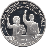1997 SILVER PROOF 5 LIMA TALA TOKELAU 925 SILVER REF C6 - SILVER PROOF COMMEMORATIVE - Cambridgeshire Coins