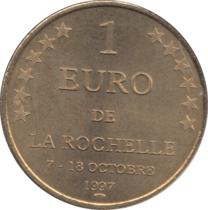 1997 TOKEN FRANCE 1 EURO LA ROCHELLE - Token - Cambridgeshire Coins