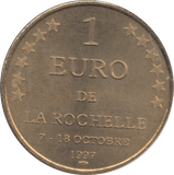 1997 TOKEN FRANCE 1 EURO LA ROCHELLE - Token - Cambridgeshire Coins