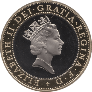 1997 TWO POUND £2 PROOF COIN ADVENT OF TECHNOLOGY SHOULDER OF GIANTS - £2 Proof - Cambridgeshire Coins