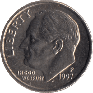 1997 USA ONE DIME - WORLD COINS - Cambridgeshire Coins