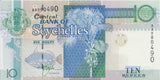 1998 10 RUPEES BANKNOTE SEYCHELLES REF 971 - World Banknotes - Cambridgeshire Coins