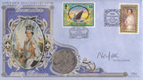 1998 45TH ANNIVERSARY CORONATION QEII COIN COVER SIGNED BY DUKE OF NORFOLK CC76 - coin covers - Cambridgeshire Coins